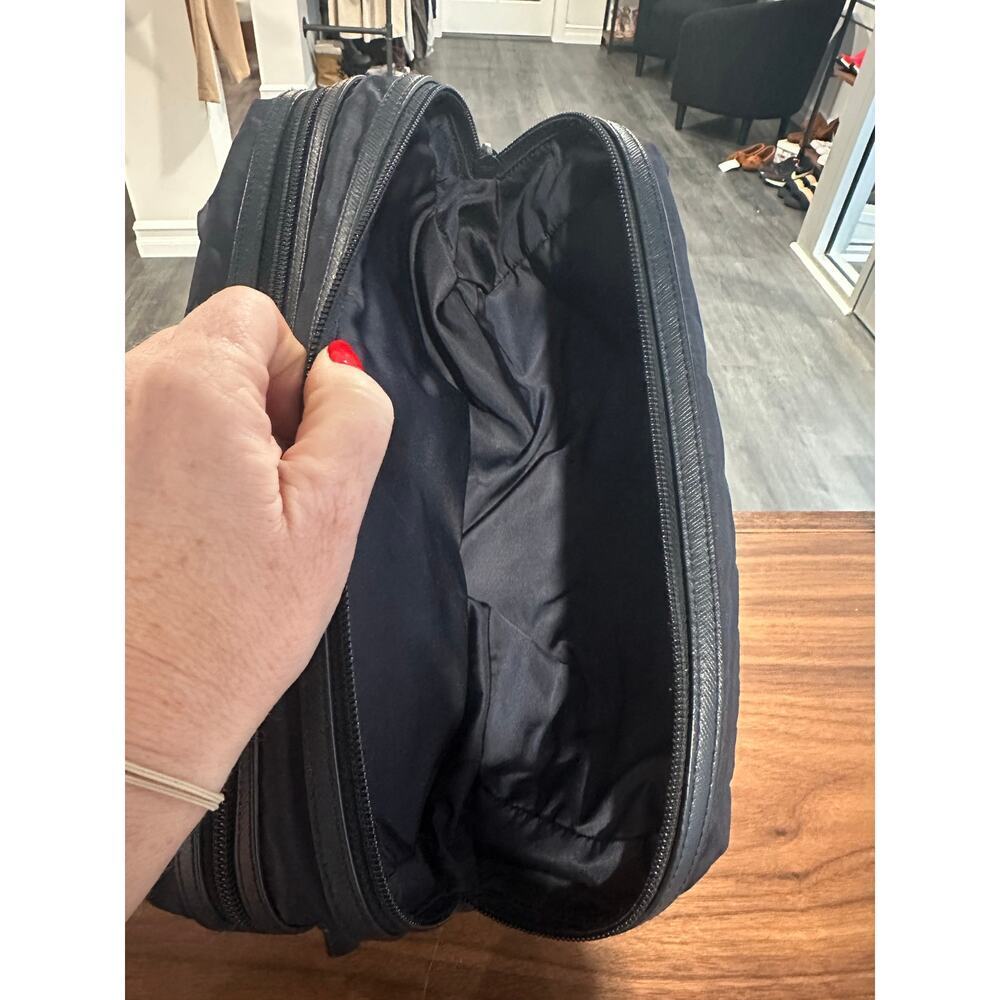 Prada Re-Nylon and Saffiano Leather Travel Pouch - Picture 10 of 15